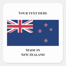 Made in NZ Sticker