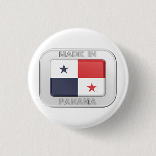 Made in Panama 3 Cm Round Badge