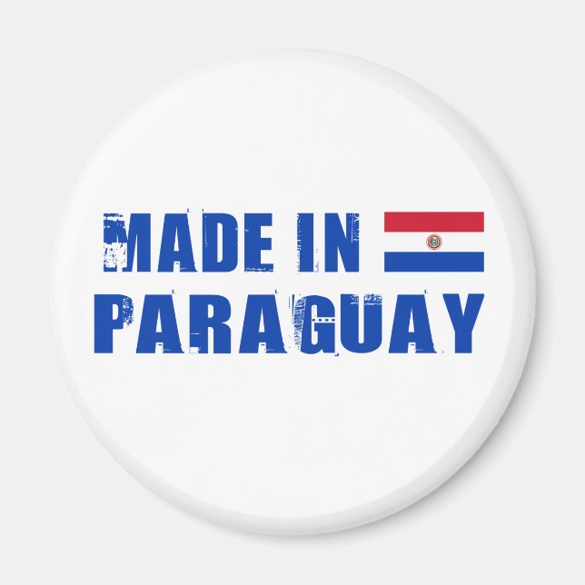 Made in Paraguay Magnet (Front)