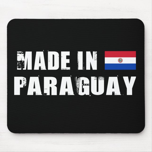 Made in Paraguay Mouse Mat (Front)