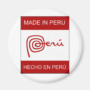 Made In Peru Magnet