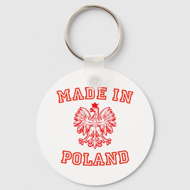 Made In Poland Key Ring (Front)