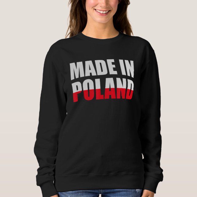 Made In Poland Pole Sweatshirt (Front)