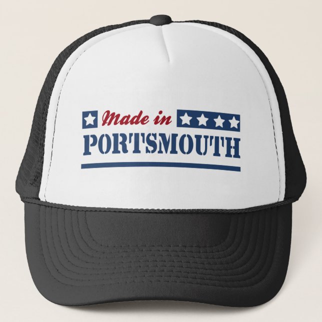 Made in Portsmouth Trucker Hat (Front)