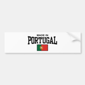 Made In Portugal Bumper Sticker