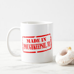 Made In Poughkeepsie - Red Coffee Mug