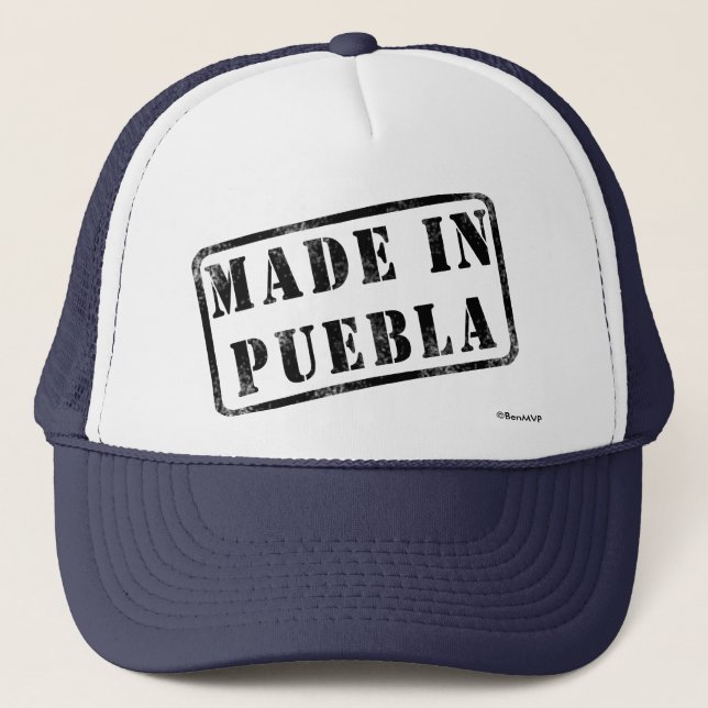 Made in Puebla Trucker Hat (Front)
