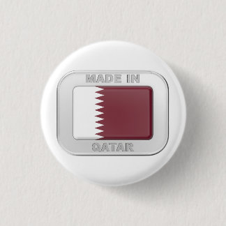 Made in Qatar 3 Cm Round Badge