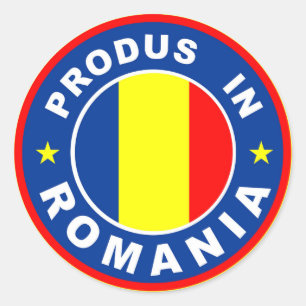made in romania flag produs romanian label