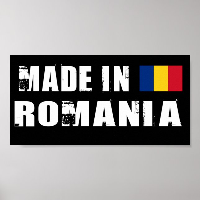 Made in Romania Poster (Front)
