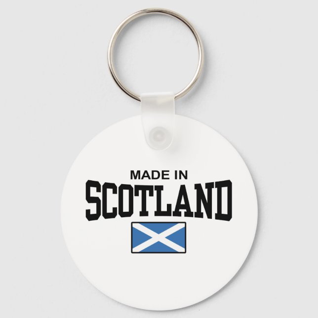 Made In Scotland Key Ring (Front)