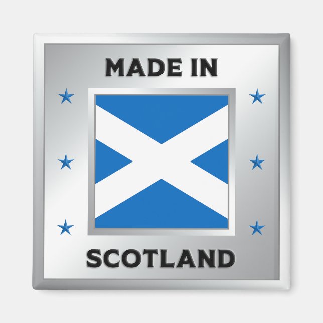 Made In Scotland Magnet (Front)