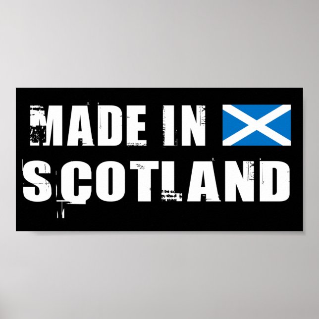 Made in Scotland Poster (Front)