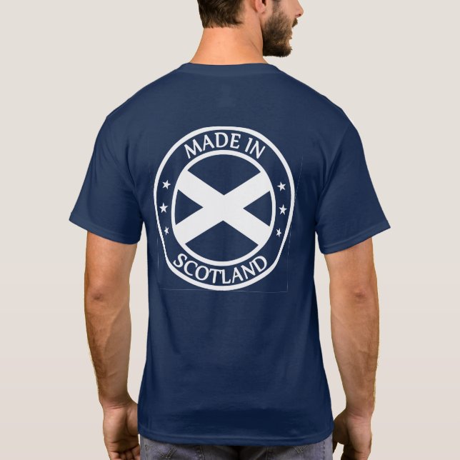 Made In Scotland T-Shirt (Back)