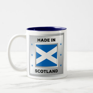 Made In Scotland Two-Tone Coffee Mug