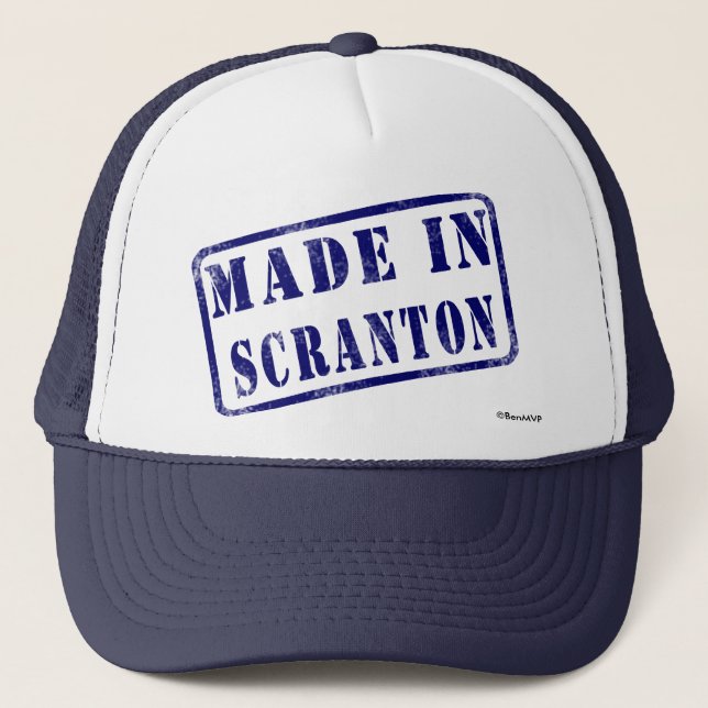 Made in Scranton Trucker Hat (Front)