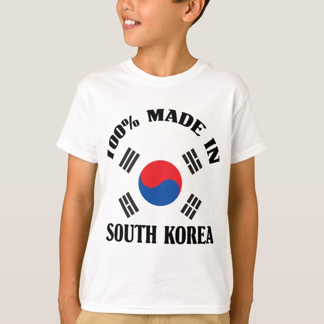 Made In South Korea T-Shirt (Front)