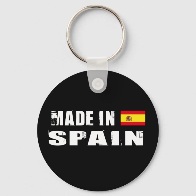 Made in Spain Key Ring (Front)