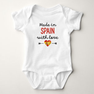 Made in Spain with Love Baby Bodysuit