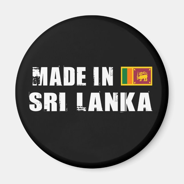 Made in Sri Lanka Magnet (Front)