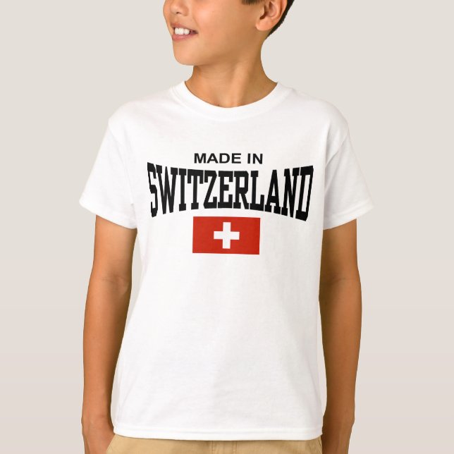 Made In Switzerland T-Shirt (Front)