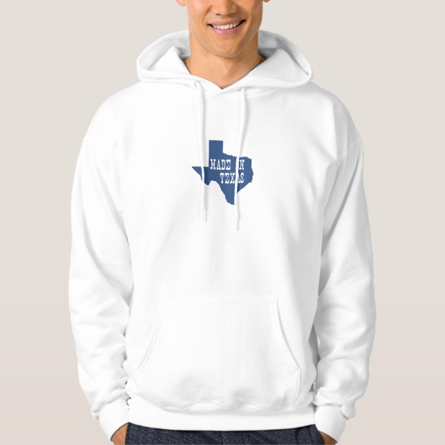 Made In Texas Men's Hoodie (Front)