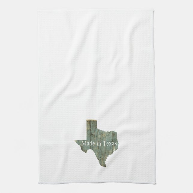 Made in Texas Tea Towel Kitchen Towel (Vertical)