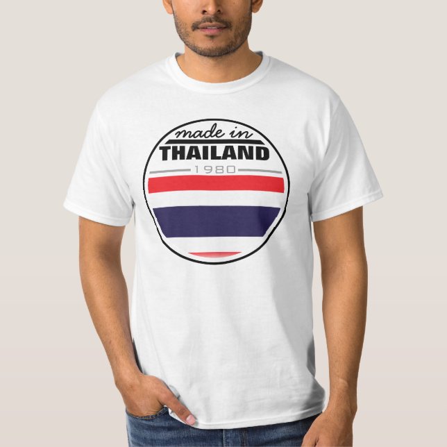 Made in ..."Thailand" T-Shirt (Front)