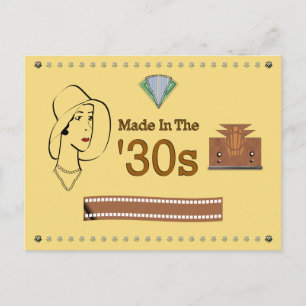 Made In The 30s Postcard
