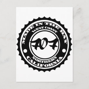 Made in the 707 postcard
