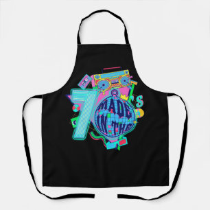 Made In The 70S Party Retro Style Great Seventies  Apron