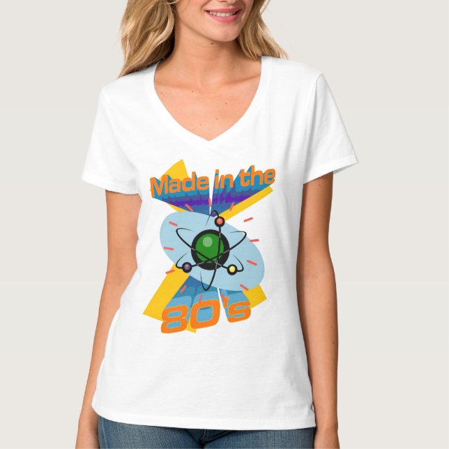 Made in the 80's Atom T-Shirt (Front)