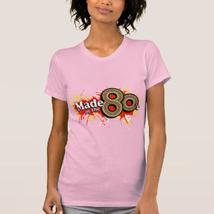 Made in the 80s ladies multi-colour logo t-shirt