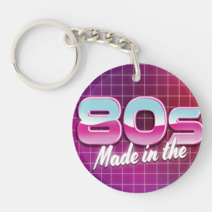Made in the 80s magnet key ring