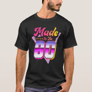 Made In The 80s Outfit Women Men Retro 80s Costume T-Shirt