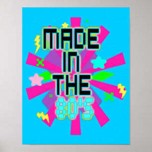 Made in the 80's Print