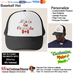 Made in The Canada Trucker Hat