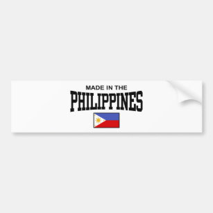 Filipino Bumper Stickers & Car Stickers | Zazzle UK