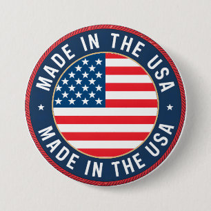 Made in the USA 7.5 Cm Round Badge