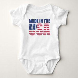 Made in the USA Baby Bodysuit