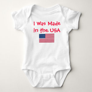 Made in the USA Baby Bodysuit