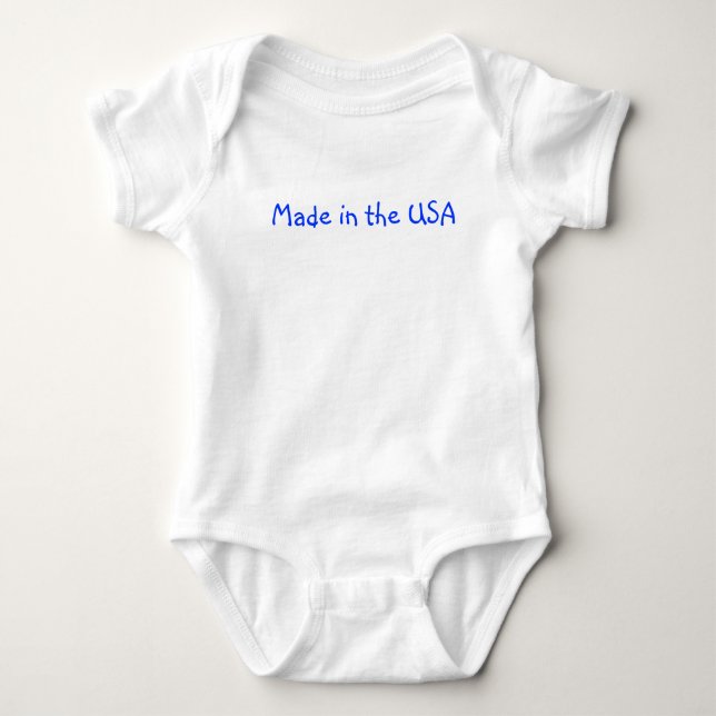 Made in the USA Baby Bodysuit (Front)