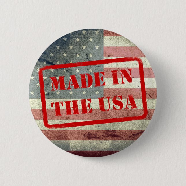 Made in the USA! Button (Front)