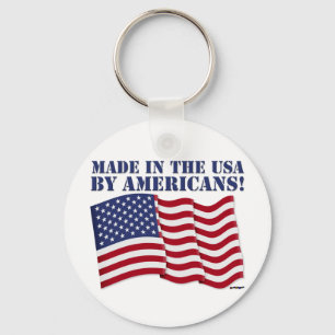 MADE IN THE USA BY AMERICANS! KEY RING