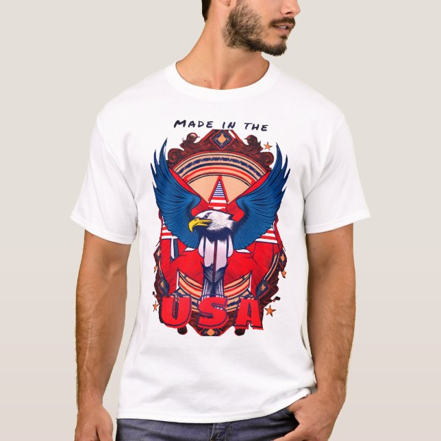 Made in the USA Eagle T-Shirt (Front)