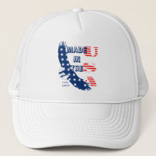 MADE IN THE USA est. 1492 Trucker Hat