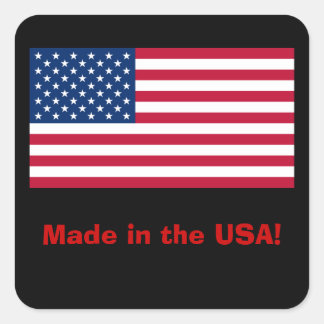 Made In The USA Label Sticker