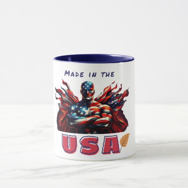 Made in the USA Mug design (Center)