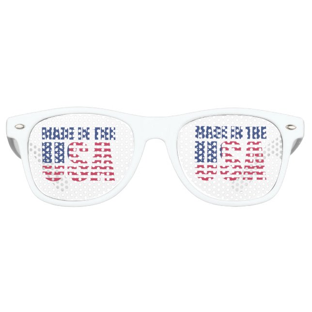 Made in the USA Retro Sunglasses (Front)
