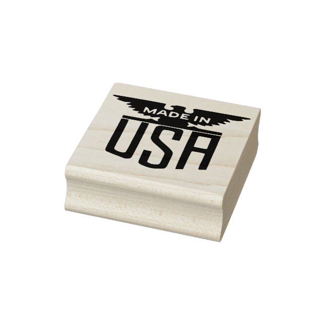 Made in the USA Rubber Stamp  (Stamp)